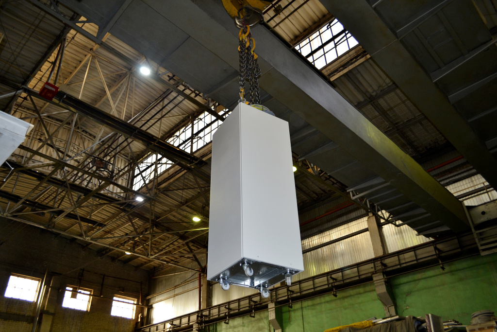 Отправка системы по проекту оснащения кабинета МРТ томографом Siemens Magnetom Amira