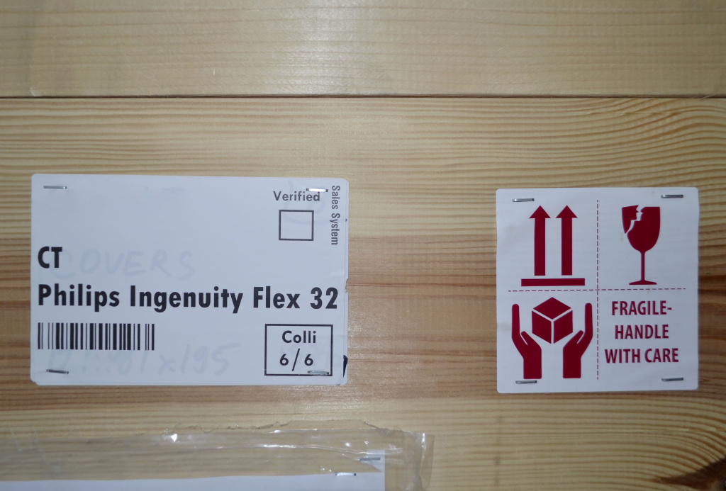 Поставка компьютерного томографа Philips Ingenuity Flex 32 на склад ГК Резонанс